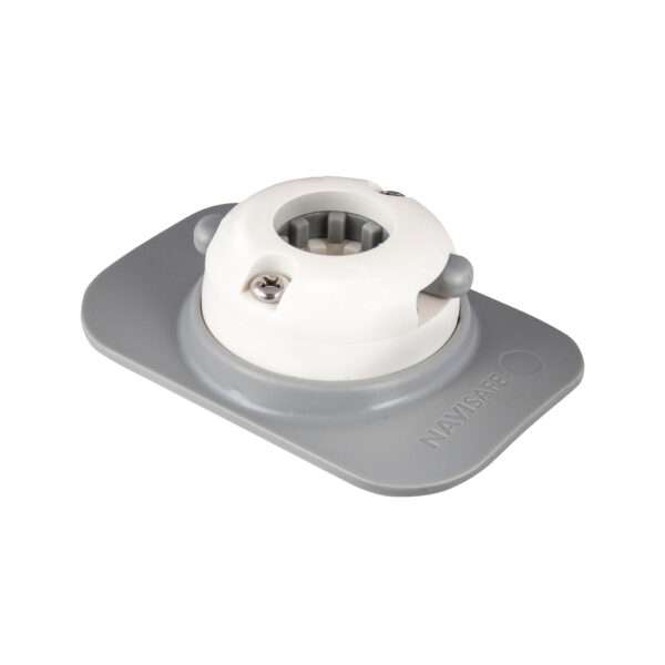 Navimount Self adhesive fitting White